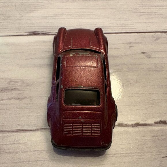 Yatming Porsche 911 Turbo Maroon Car No. 811 Vintage (SKU: 234TO) - Picture 4 of 5